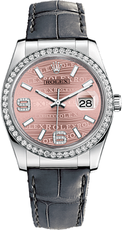 Rolex Архив Rolex 36 mm White Gold 116189-0076