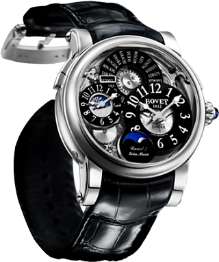Bovet Dimier Recital 7 Orbis Mundi Moon Phase DTR7-WG-000-BA-01 Bovet Dimier Recital 7 Orbis Mundi Moon Phase DTR7-WG-000-BA-01