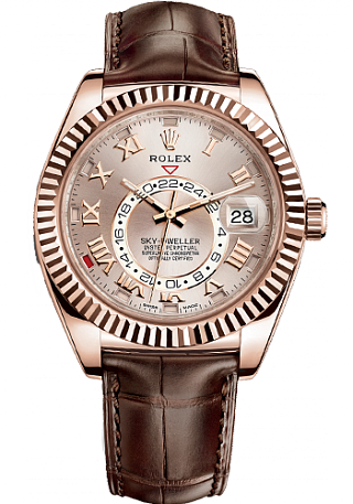 Rolex Sky-Dweller 42 mm Everose Gold 326135-0004