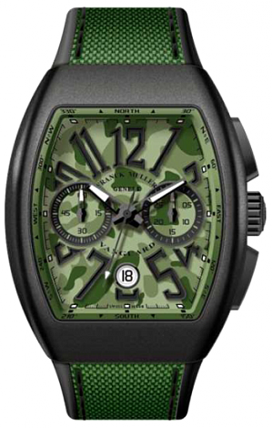 Franck Muller Vanguard Camouflage V 45 CC DT CAMOU GRNR MC.TT