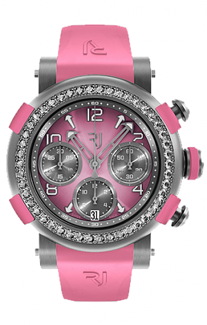 Romain Jerome ARRAW Chronograph 42 Titanium Pink Diamonds 1M42C.TTTR.4520.RB.1101