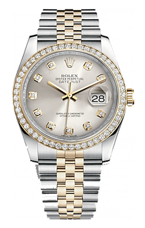 Rolex Datejust 36,39,41 mm 36 mm Steel and Yellow Gold 116243-0022