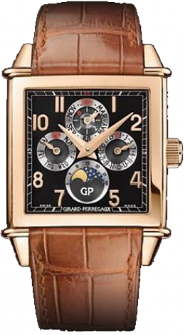 Girard-Perregaux Haute Horlogerie Vintage 1945 Square Perpetual Calendar 90290-52-611-BACA Girard-Perregaux Haute Horlogerie Vintage 1945 Square Perpetual Calendar 90290-52-611-BACA