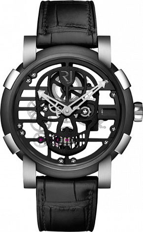 Romain Jerome Skylab 48 Speed Metal Black Skull RJ.M.AU.030.21