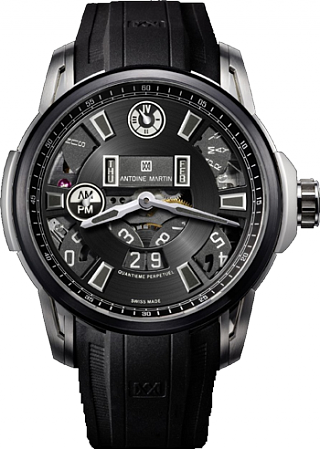Antoine Martin QUANTIÈME PERPÉTUEL Grand Balancier Open Dial QP01.110.9 Antoine Martin QUANTIÈME PERPÉTUEL Grand Balancier Open Dial QP01.110.9