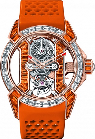 Jacob & Co. Watches High Jewelry Masterpieces EPIC X TOURBILLON BAGUETTE EX500.40.BD.BO.A