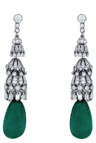 Jacob & Co. Jewelry High Jewelry Colombian Emerald Earrings 91018937