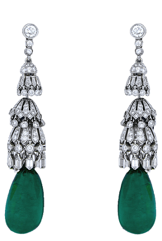 Jacob & Co. Jewelry High Jewelry Colombian Emerald Earrings 91018937 Jacob & Co. Jewelry High Jewelry Colombian Emerald Earrings 91018937