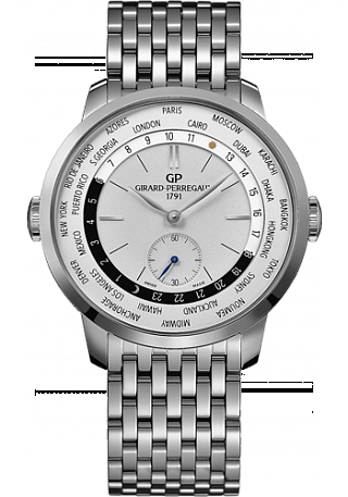 Girard-Perregaux WW.TC Steel 40 mm 49557-11-132-11A Girard-Perregaux WW.TC Steel 40 mm 49557-11-132-11A