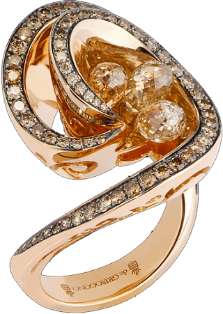 De Grisogono Jewelry Chiocciola Collection Ring 51251/08