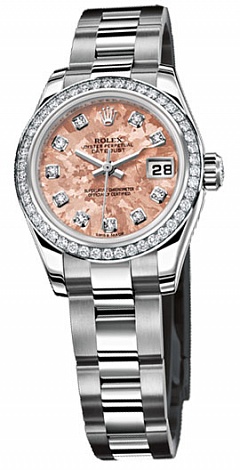 Rolex Архив Rolex 26mm Steel and White Gold 179384 Gold Cristals Pink Rolex Архив Rolex 26mm Steel and White Gold 179384 Gold Cristals Pink