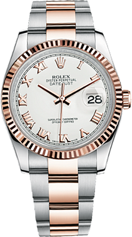 Rolex Datejust 36,39,41 mm 36 mm Steel and Everose Gold 116231-0092 Rolex Datejust 36,39,41 mm 36 mm Steel and Everose Gold 116231-0092