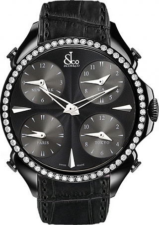 Jacob & Co. Watches Gents Collection Palatial Five Time Zone PZ500.11.RO.LA.A Jacob & Co. Watches Gents Collection Palatial Five Time Zone PZ500.11.RO.LA.A