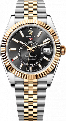 Rolex Sky-Dweller 42 mm, Oystersteel Yellow Gold 336933-0004