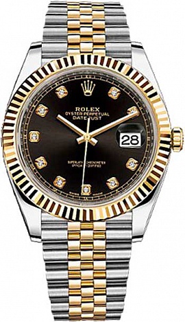 Rolex Datejust 36,39,41 mm 41 mm Steel and Yellow Gold 126333-0006