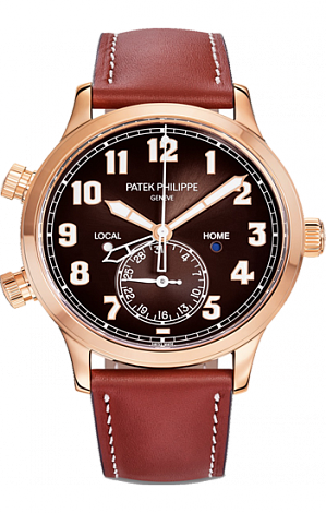 Patek Philippe Complicated Watches Calatrava Pilot Travel Time 42mm 5524R-001 Patek Philippe Complicated Watches Calatrava Pilot Travel Time 42mm 5524R-001