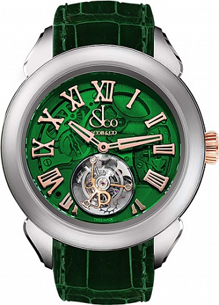 Jacob & Co. Watches Grand Complication Masterpieces PALATIAL FLYING TOURBILLON HOURS & MINUTES PT520.24.NS.QG.A