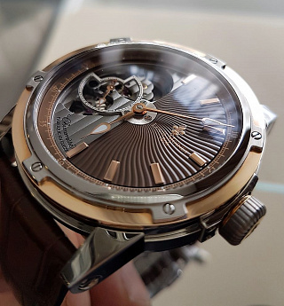 Mecanograph Titanium and Rose Gold 05