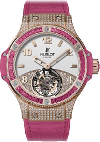 Hublot Big Bang 41 MM Tutti Frutti Tourbillon Pave 345.PP.2010.LR.0933