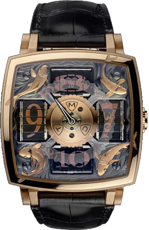Manufacture Contemporaine du Temps Sequential one - Main de Maître Koi Carp SQ 45 S100 MM 01 Manufacture Contemporaine du Temps Sequential one - Main de Maître Koi Carp SQ 45 S100 MM 01