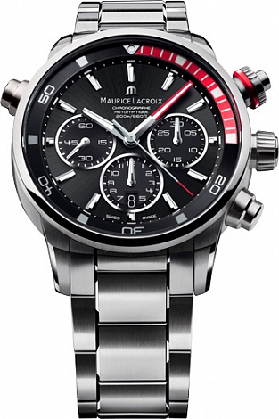 Maurice Lacroix Pontos Chronograph S Red PT6018-SS002-330-1 Maurice Lacroix Pontos Chronograph S Red PT6018-SS002-330-1