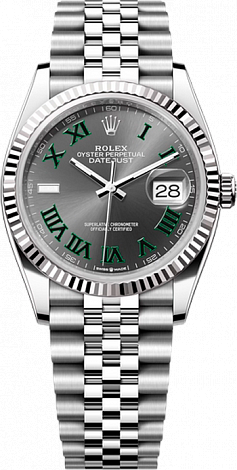 Rolex Datejust 36,39,41 mm 36mm Steel and White Gold 126234-0045 Rolex Datejust 36,39,41 mm 36mm Steel and White Gold 126234-0045