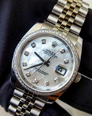 Datejust 36mm Steel and White Gold  03