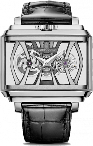 De Grisogono Watches New Retro Tourbillon Skeleton 44.00x51.00 N02-01 De Grisogono Watches New Retro Tourbillon Skeleton 44.00x51.00 N02-01