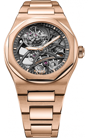 Girard-Perregaux Laureato Flying Tourbillon Skeleton 99110-52-000-52A Girard-Perregaux Laureato Flying Tourbillon Skeleton 99110-52-000-52A