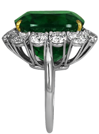 Jacob & Co. Jewelry High Jewelry Emerald Diamond Ring 91328569 Jacob & Co. Jewelry High Jewelry Emerald Diamond Ring 91328569