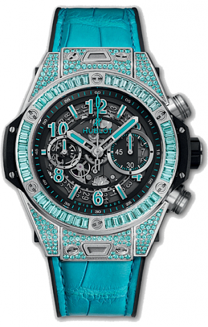 Hublot Big Bang Unico Unico White Gold Paraiba 45 mm 411.WX.1179.LR.0919