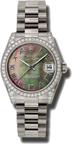 Rolex Datejust 26,29,31,34 mm White Gold 178159 dkmrp