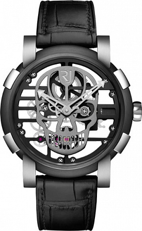 Romain Jerome Skylab 48 Speed Metal Silver Skull RJ.M.AU.030.19