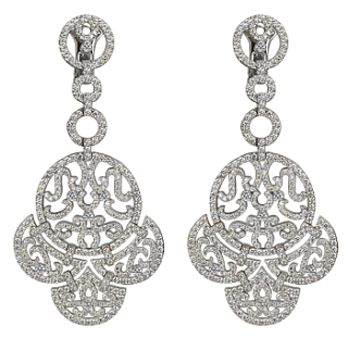Jacob & Co. Jewelry Fine Jewelry Lace Collection Earrings 91326634 Jacob & Co. Jewelry Fine Jewelry Lace Collection Earrings 91326634