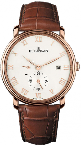 Blancpain Villeret Ultra-Slim Hand-Winding Small Seconds Power Reserve 6606-3642-55B Blancpain Villeret Ultra-Slim Hand-Winding Small Seconds Power Reserve 6606-3642-55B