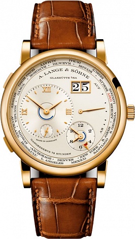 A. Lange & Sohne Lange 1 TIME ZONE 136.021 A. Lange & Sohne Lange 1 TIME ZONE 136.021