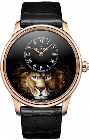 Jaquet Droz Les Ateliers d`Art Petite Heure Minute Lion J005033321