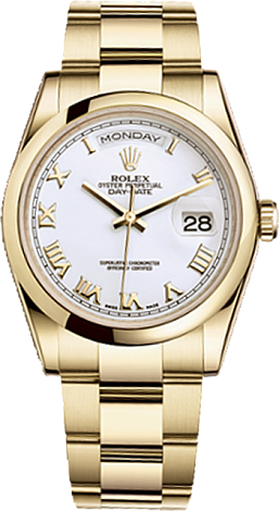 Rolex Архив Rolex 36 mm Yellow Gold 118208-0087