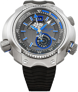 Franc Vila Complication Intrepido SuperLigero Diver Titanium FVi62 Blue Franc Vila Complication Intrepido SuperLigero Diver Titanium FVi62 Blue
