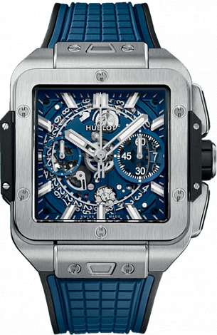 Hublot Square Bang Unico Titanium Blue 821.NX.5170.RX