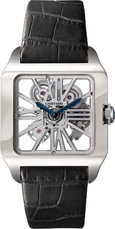 Cartier Santos de Cartier Dumont Skeleton W2020033