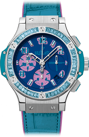 Hublot Архив Hublot Pop Art Steel Blue 341.SL.5199.LR.1907.POP14