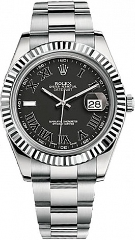 Rolex Архив Rolex 41 mm Steel and White Gold 116334 rg