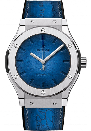 Hublot Classic Fusion Berluti Blue 45 mm 511.NX.050B.VR.BER16 Hublot Classic Fusion Berluti Blue 45 mm 511.NX.050B.VR.BER16