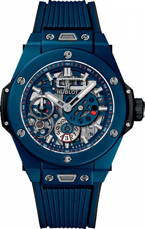 Hublot Архив Hublot MECA-10 Ceramic Blue 414.EX.5123.RX