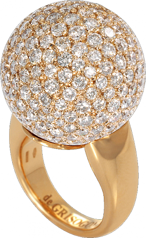 De Grisogono Jewelry Boule Collection Ring 51062/04