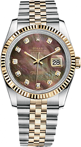 Rolex Datejust 36,39,41 mm 36 mm Steel and Yellow Gold 116233-63603