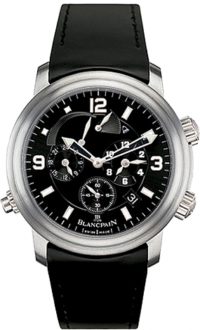Blancpain Leman GMT Alarm 2041-1230-64B Blancpain Leman GMT Alarm 2041-1230-64B