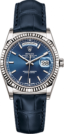 Rolex Архив Rolex 36 mm Blue 118139 Rolex Архив Rolex 36 mm Blue 118139