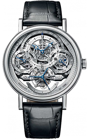 Breguet Classique Complications  Tourbillon Perpetual Calendar - 41mm 3795PT/1E/9WU